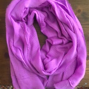 Purple scarf